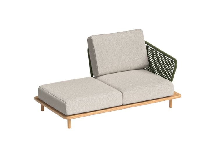 Садовый диван из тикового дерева VINEKO Abrazo ARCH-00108835