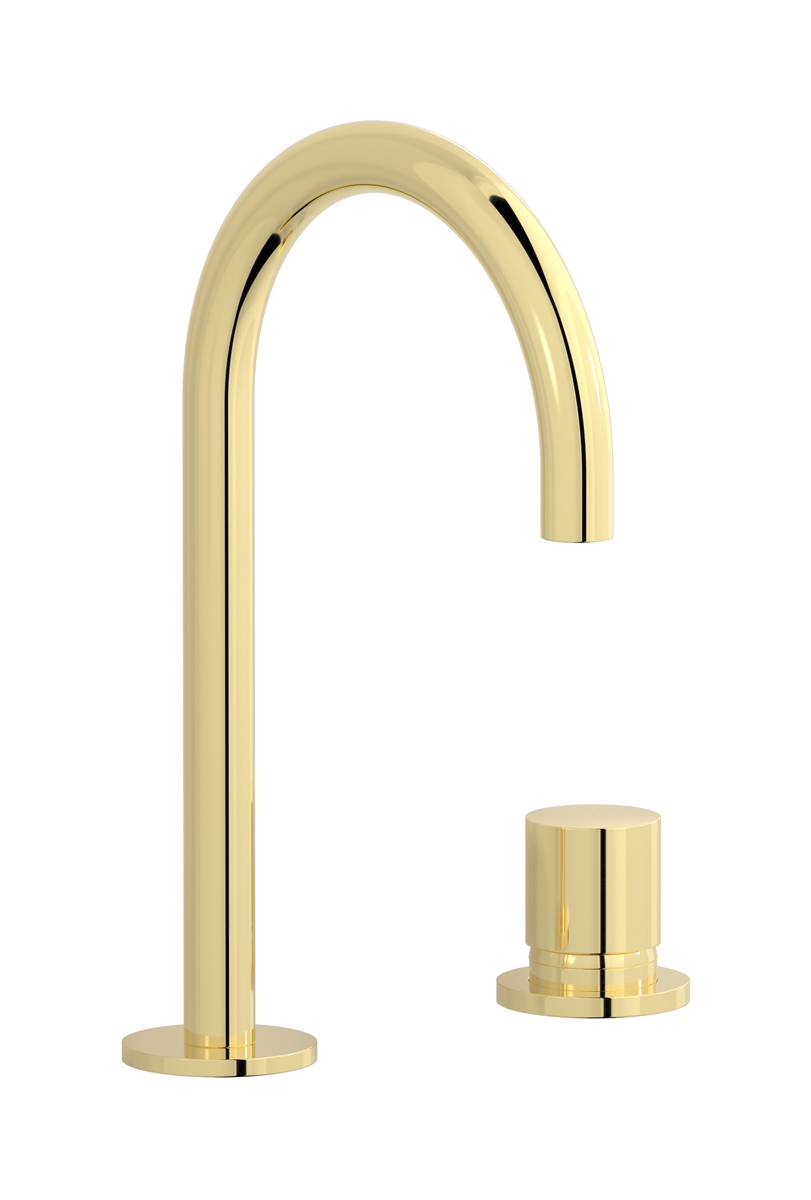 Смеситель для раковины на 2 отверстия WE ARE IB rr394ii Pale Gold Brera