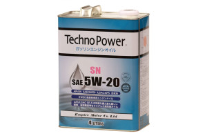 16950727 Моторное синтетическое масло SN 5W20 4 литра TP-L4103 Techno Power