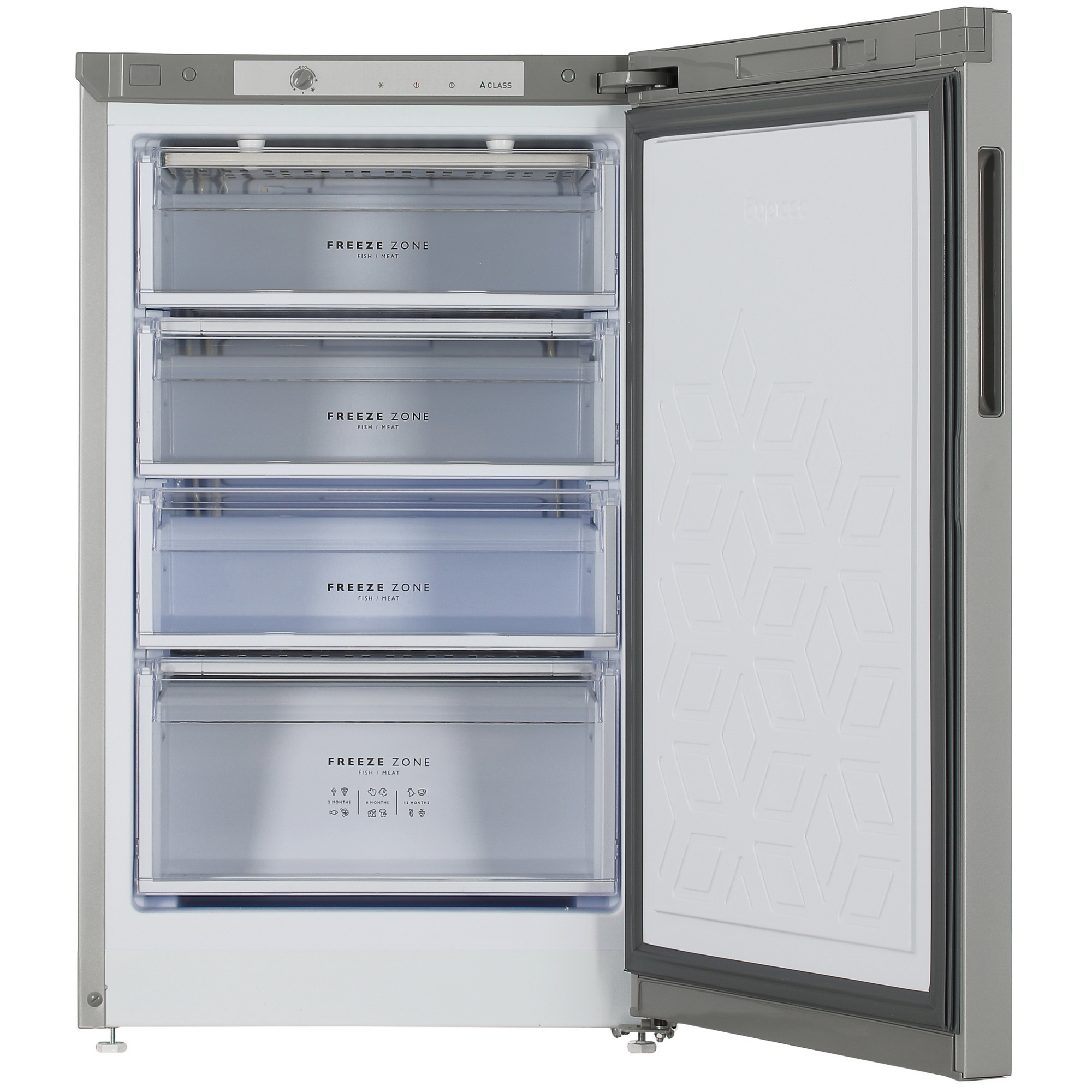 5356097 Морозильный шкаф  Бирюса M6048 серебристый STDN-0147729 - Вид №1