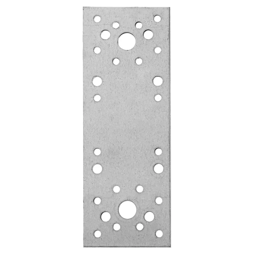 Пластина крепежная 180х65х2 мм, оцинкованная сталь КРЕПКО-НАКРЕПКО STLM-2117344 - Вид №1