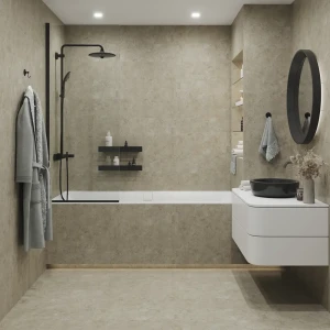 Глазурованный керамогранит LB Ceramics Крепость 19.9x60.3 см 0.96 м² матовый цвет серо-бежевый