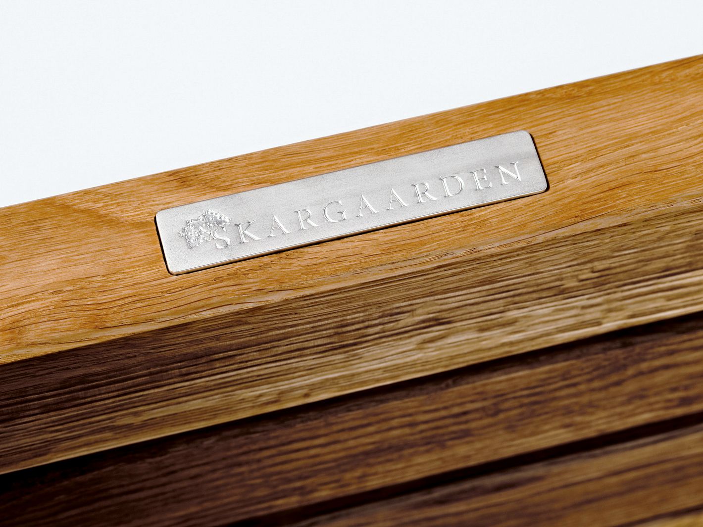 Садовый диван из тикового дерева Skargaarden Häringe ARCH-00143543 - Вид №8