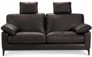 Duvivier Canapés 3-х местный кожаный диван с подголовником  Mttxxf22, mattxf22