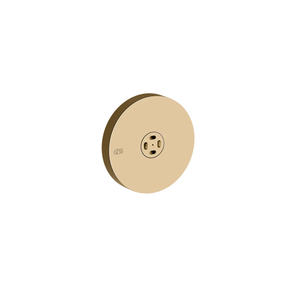 Корпус реактивного двигателя 32977 735 Gessi Ventaglio ТЕПЛАЯ БРОНЗА PVD 32977735