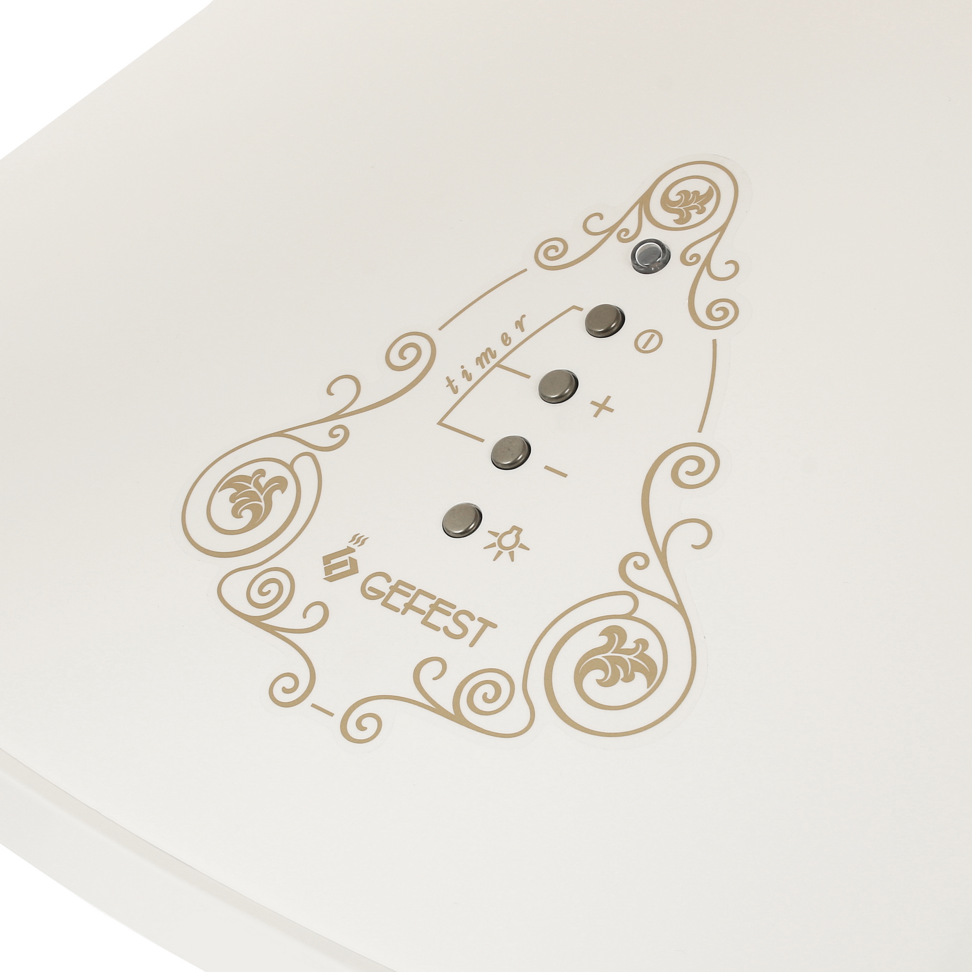 1182176 Вытяжка каминная Gefest  ВО 1604 К54 бежевый STDN-0104273 - Вид №4