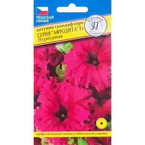 Петуния крупноцветковая «Афродита» пурпурная F1