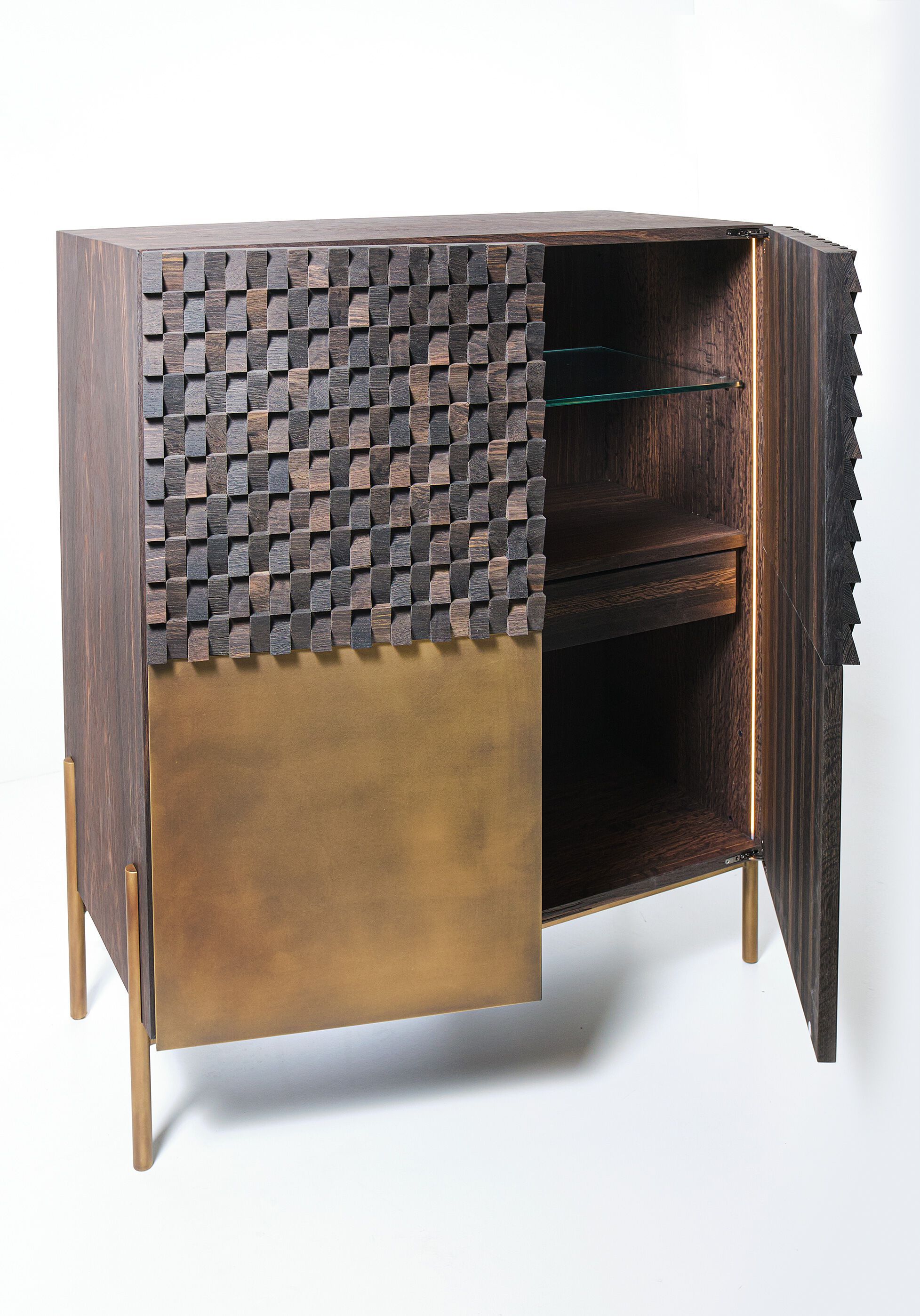 Шкаф из ископаемого дуба Teúkhō PELIA ARCH-00015731 - Вид №3