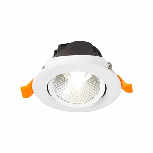 Светильник точечный светодиодный встраиваемый ALMA LIGHT ALD00156WH-4000K-LED.1x6W_4 под отверстие 75 мм 2 м² нейтральный белый свет цвет белый