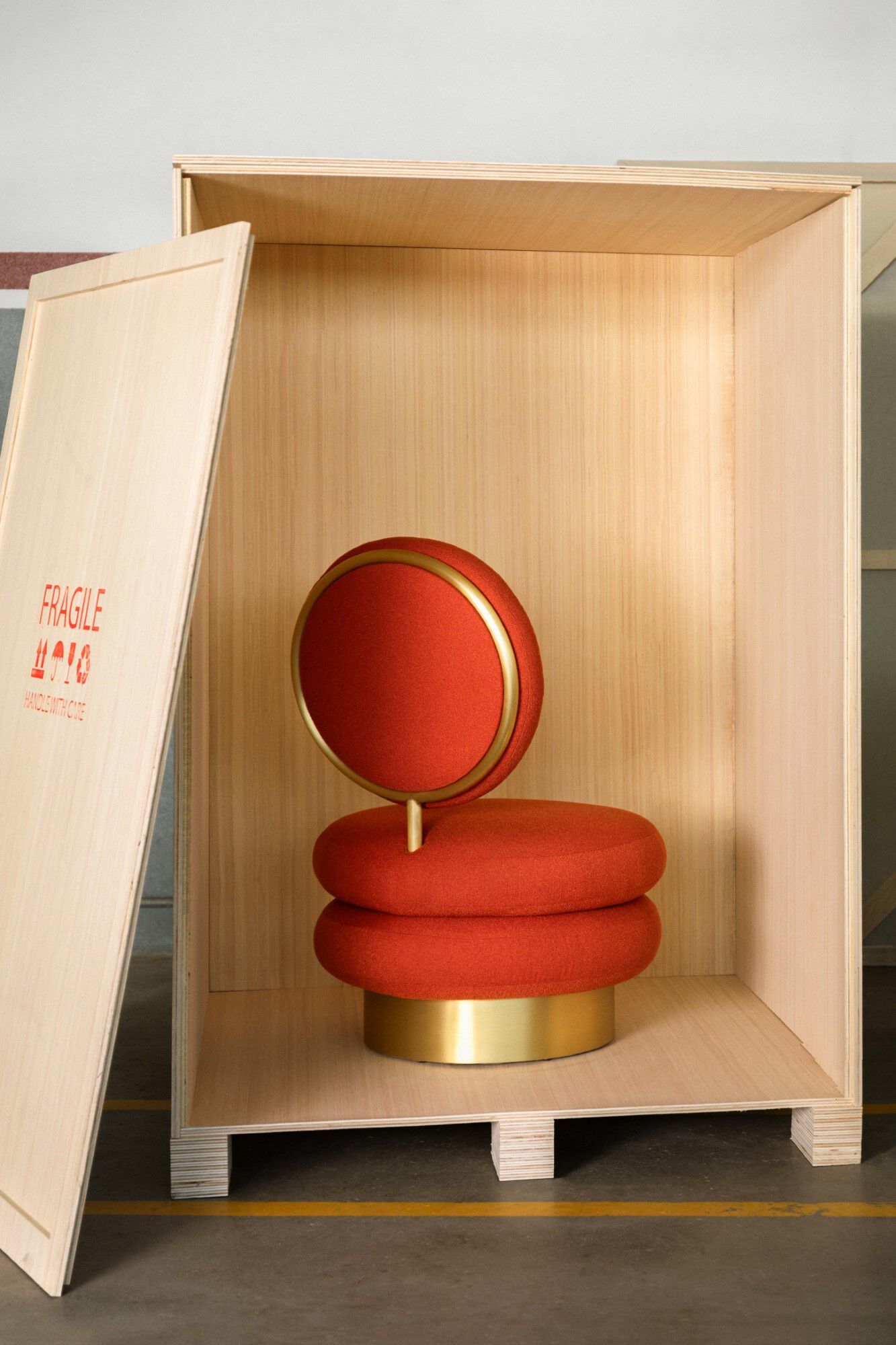 Бархатное вращающееся кресло ROYAL STRANGER GRACE ARCH-00114099 - Вид №9