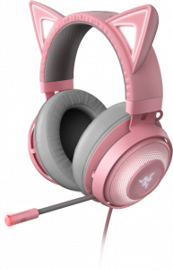 RZ04-02980200-R3M1 kraken kitty ed. - quartz- usb surround sound headset Razer