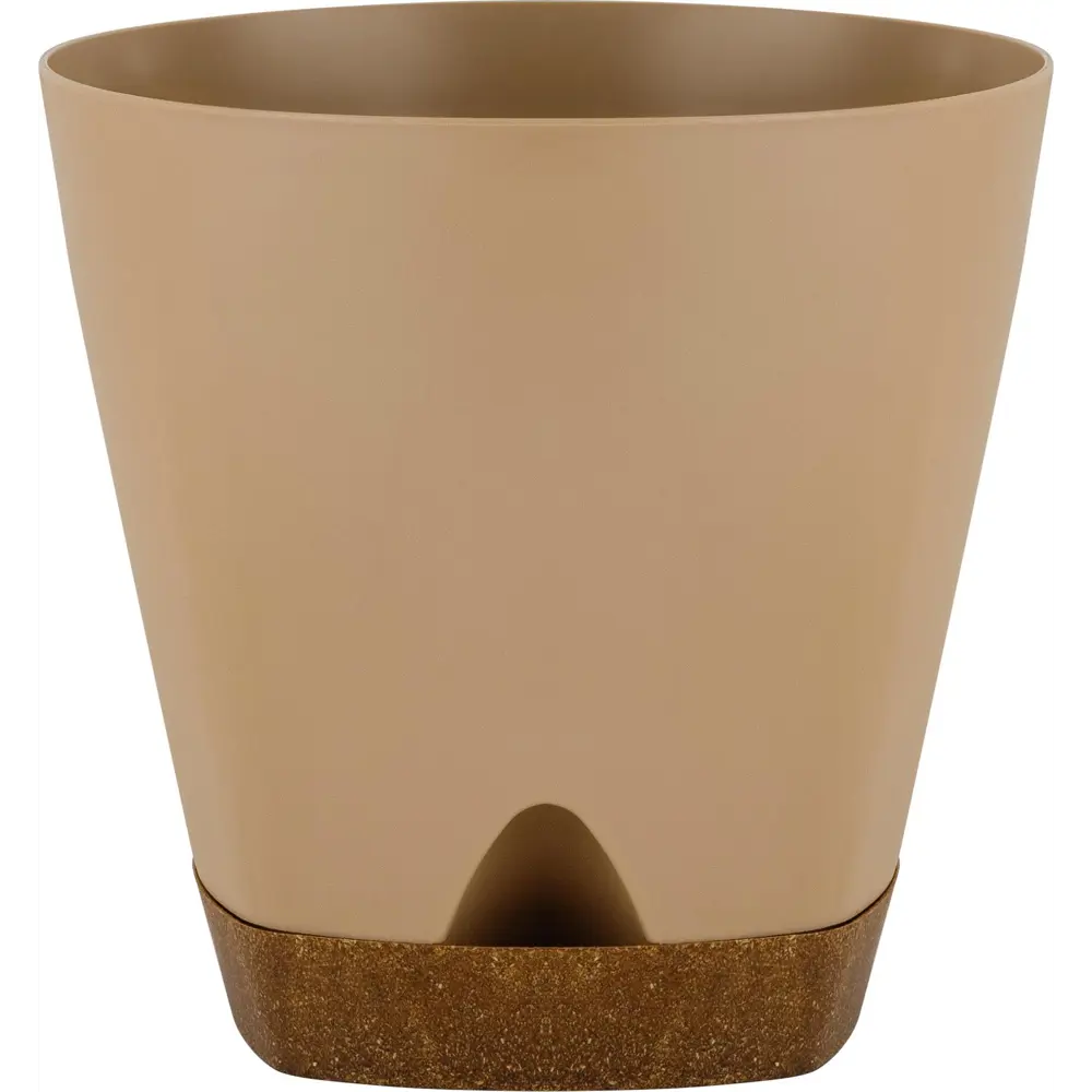 Горшок для цветов INGREEN Wood 8 л коричневый круглый 89416391 STLM-1577882