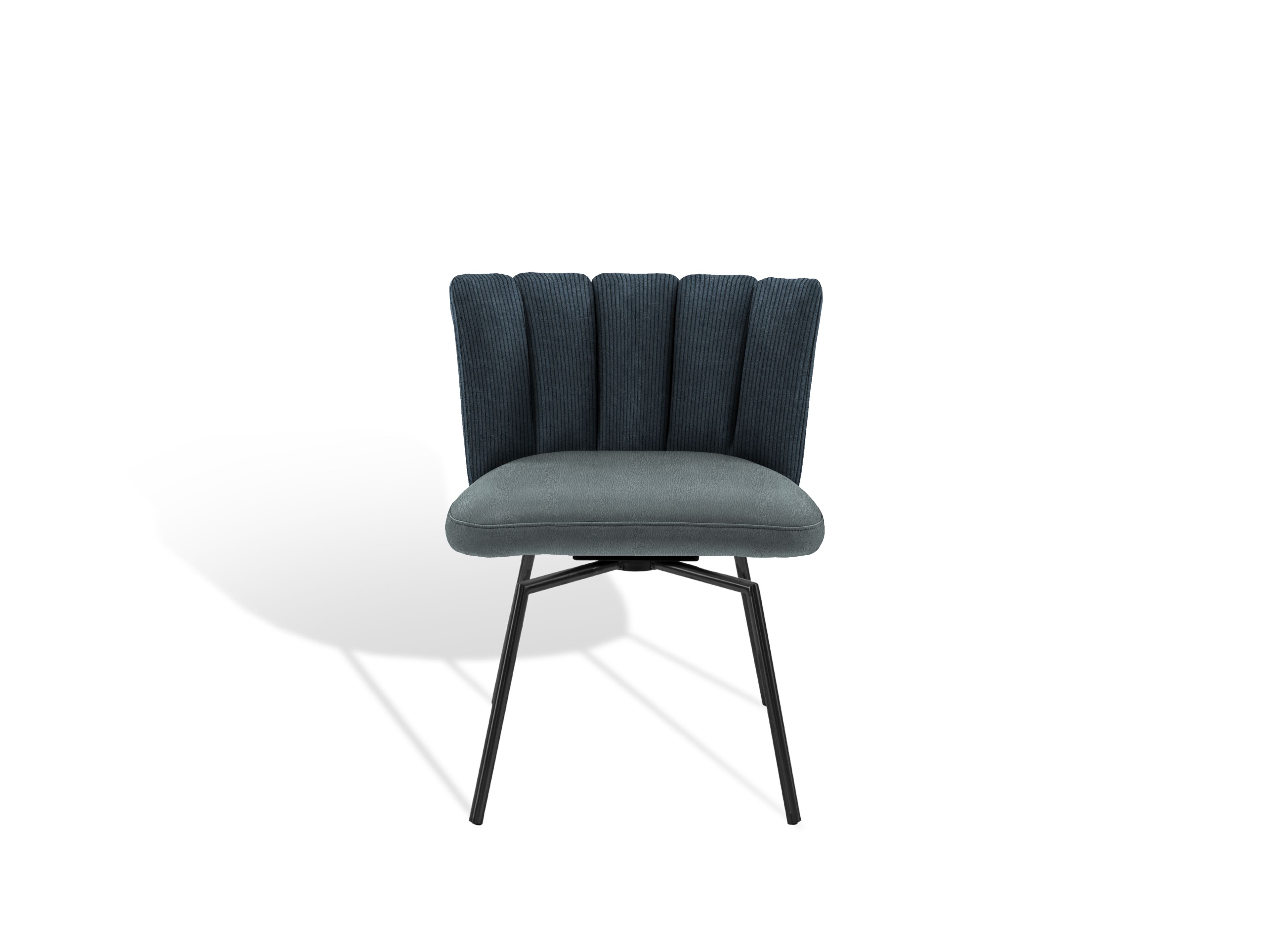 Мягкий стул с крестообразной рамой KFF ARCH-00134321 - Вид №3