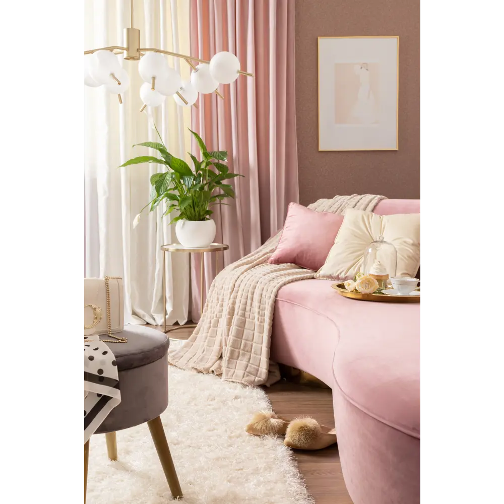 Табурет 360x440 мм цвет тёмно-серый Atmosphera STLM-2097184 - Вид №8