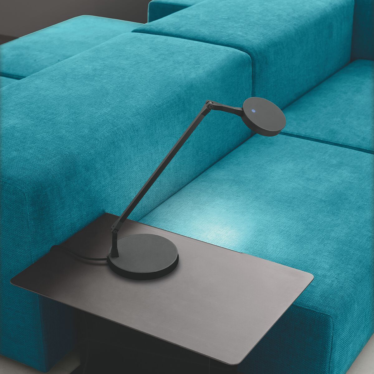 Регулируемая алюминиевая настольная лампа с гибким кронштейном Ghidini Lighting ThinThin ARCH-00045105 - Вид №1