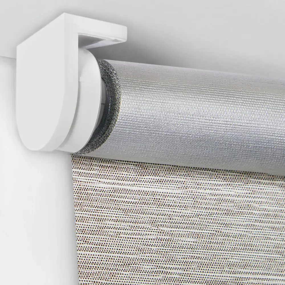 Штора рулонная блэкаут Штрих 50x175 см коричневая Santreyd STLM-2212456 - Вид №2