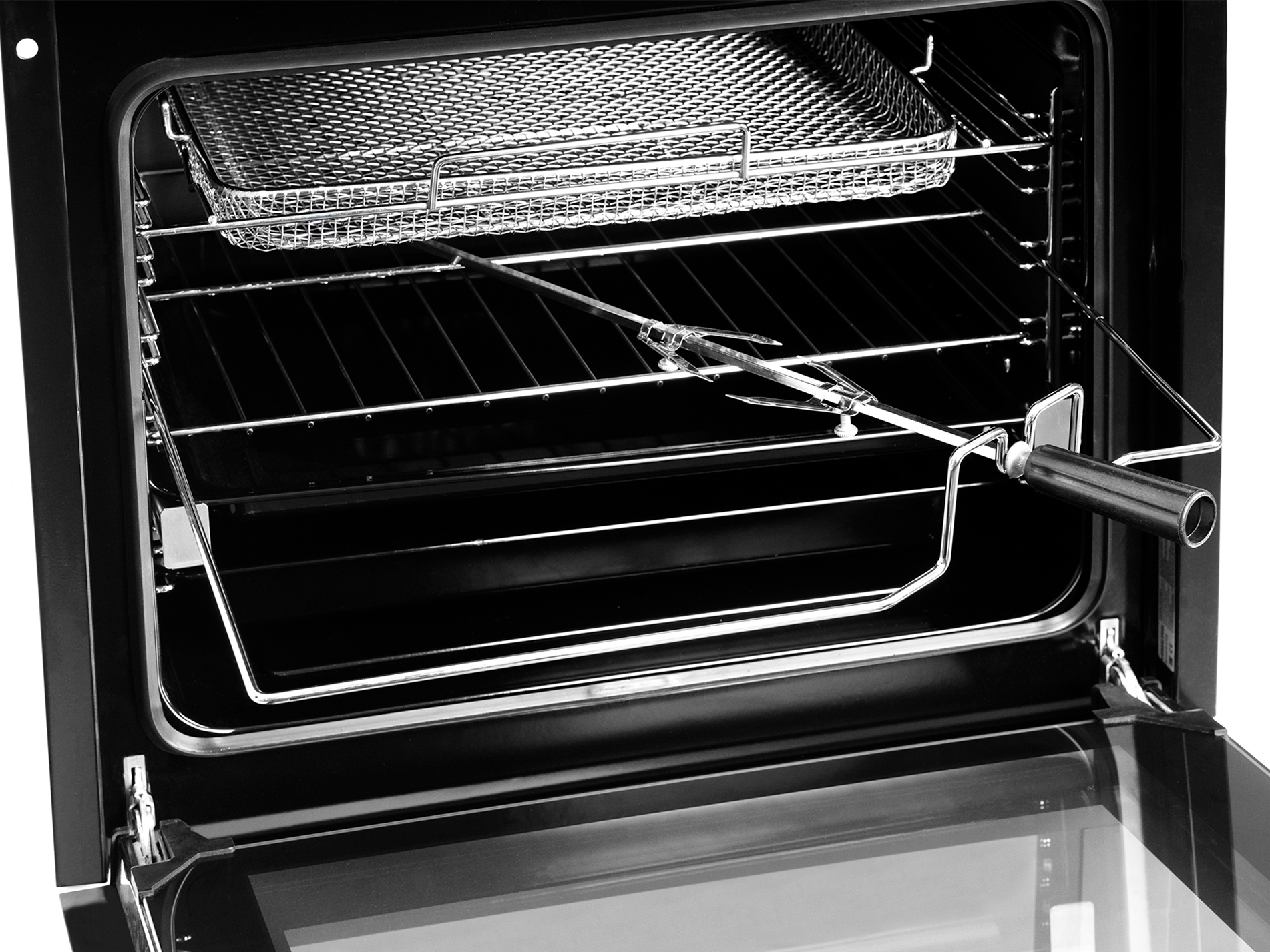 9171884 Электрический духовой шкаф HIBERG VM 6193 B черный STDN-0065107 - Вид №6