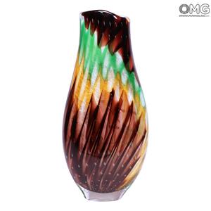 4560 ORIGINALMURANOGLASS Ваза Сафари - муранское стекло OMG 10 см