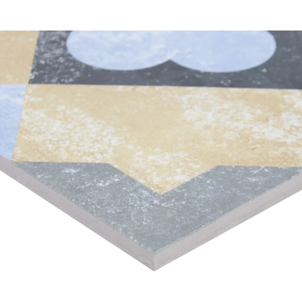Декор Ethno Микс №22 18.6х18.6 см Golden Tile STLM-2110189 - Вид №1