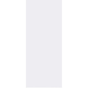 Дверь межкомнатная глухая Invisible 90x220 см цвет белый с замком обратное открытие правая