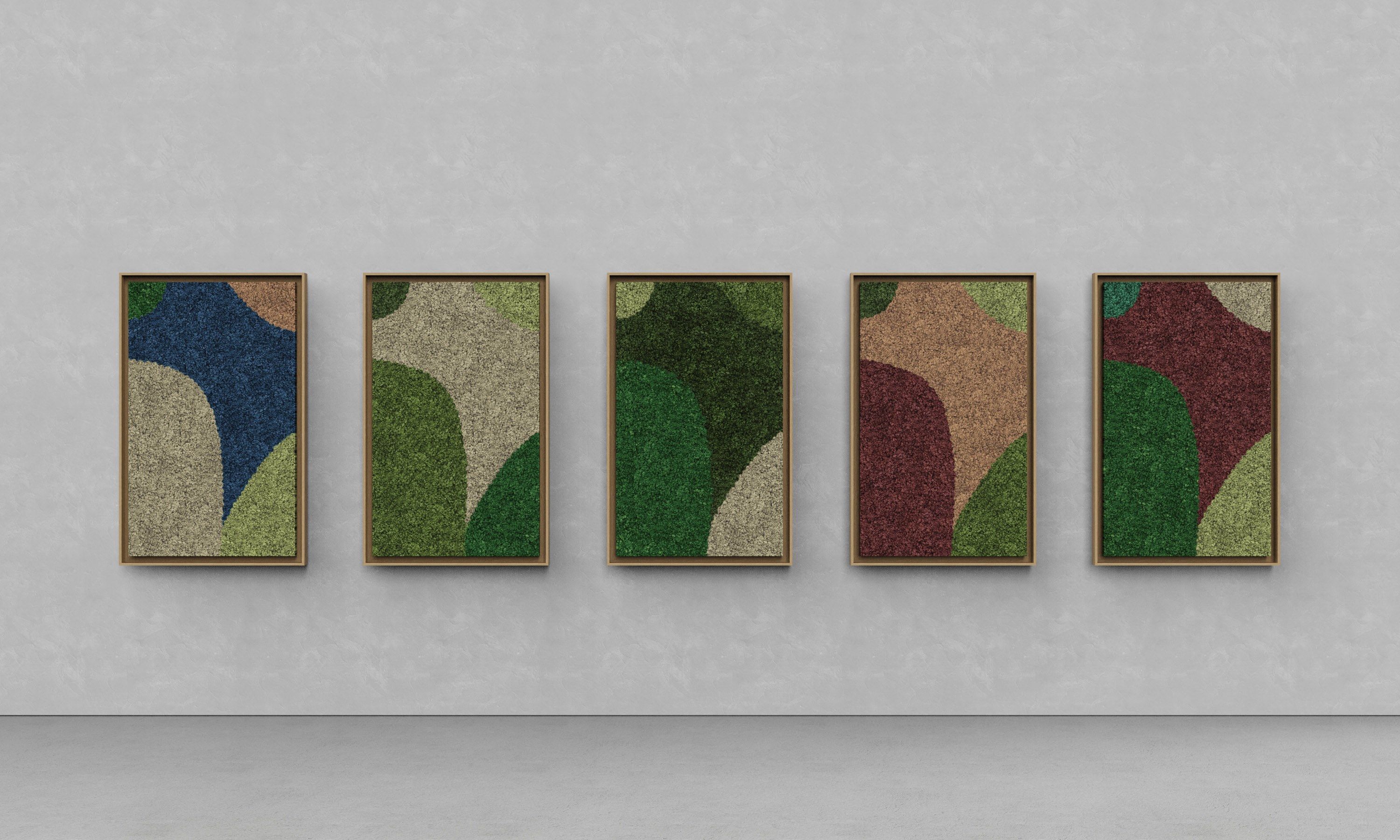 Акустическая панель из мха GREENMOOD FRAMED SYNERGY ARCH-00061647 - Вид №7