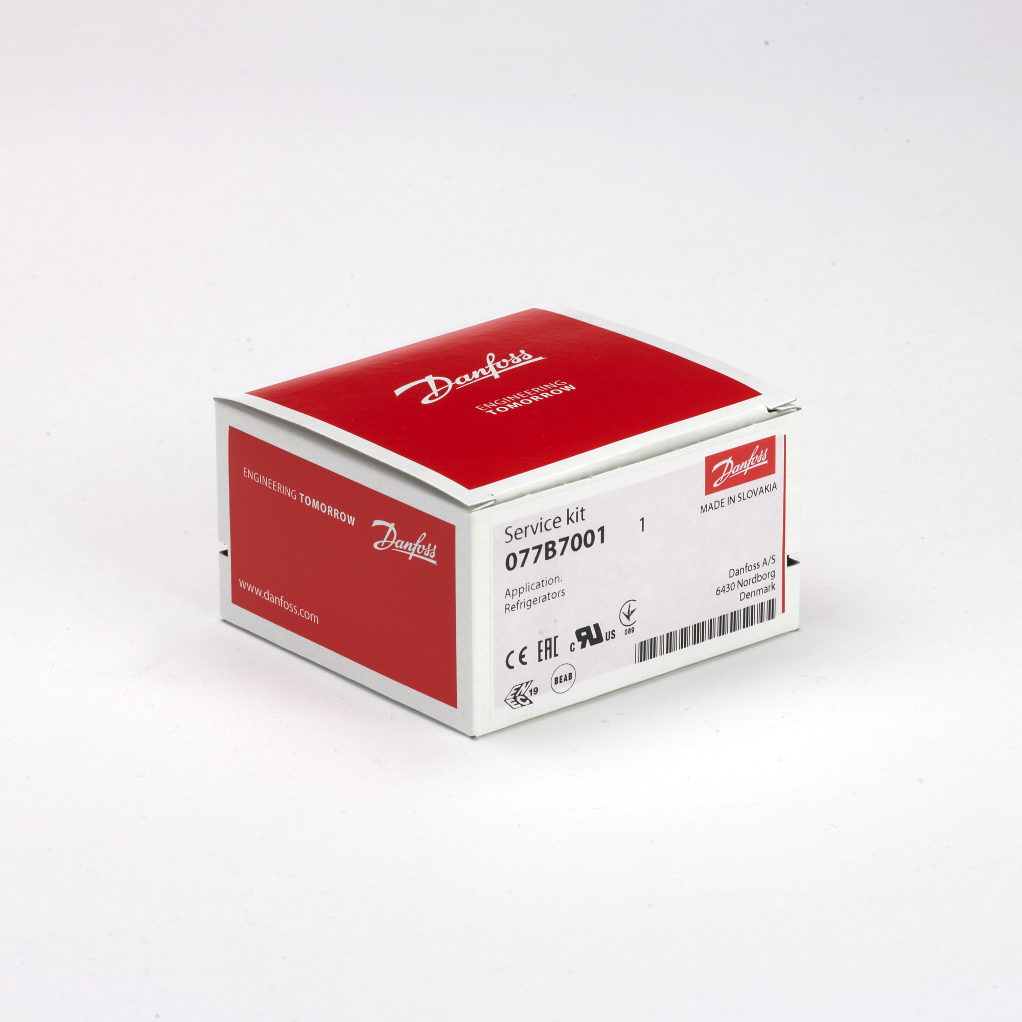 Danfoss Сервисные термостаты бытового и торгового применения 077B SERVICE THERMOSTAT NO. 1 077B7001  - Вид №12