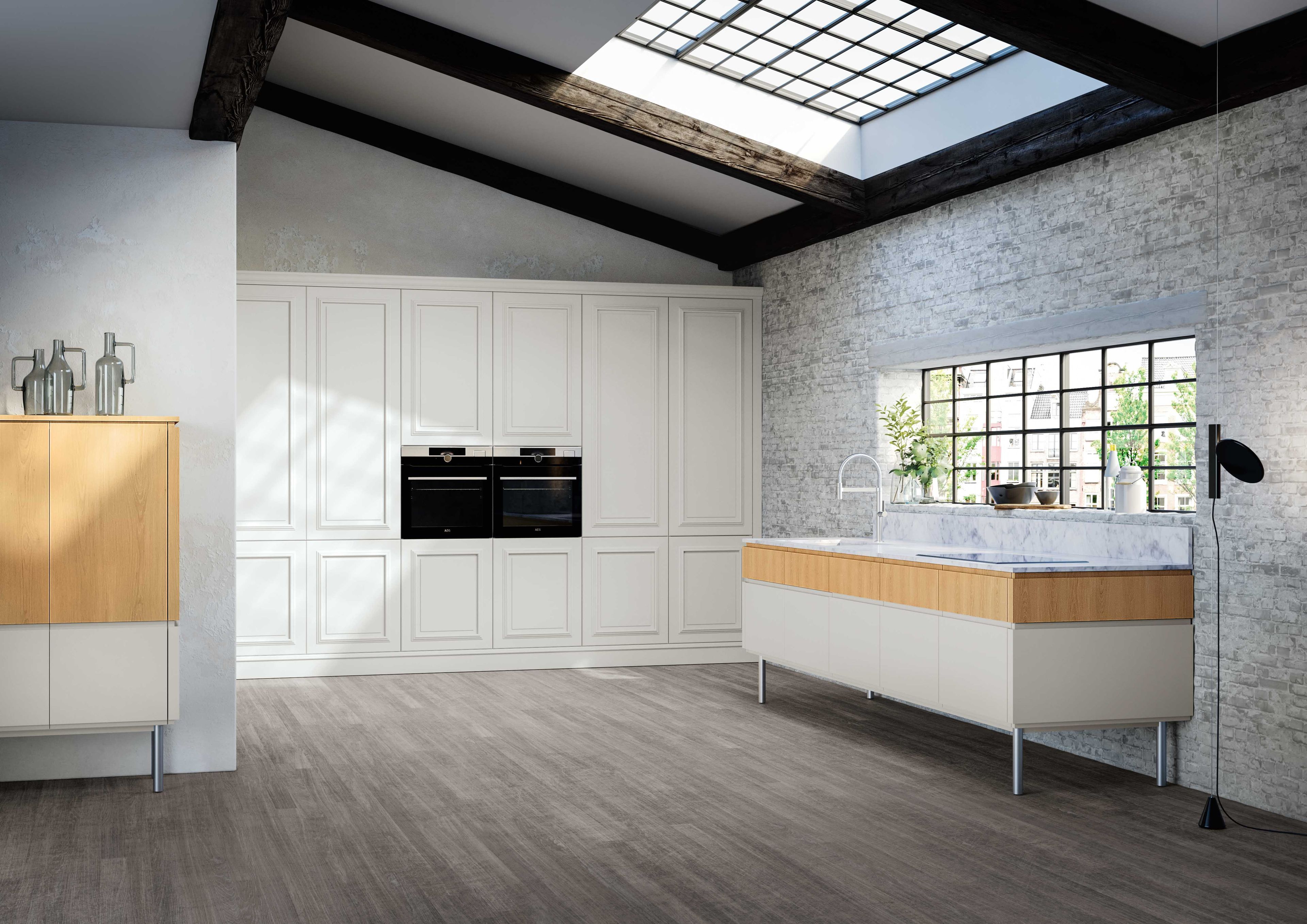 Деревянный шкаф с распашными дверцами L'Ottocento архетип ARCH-00005051 - Вид №1