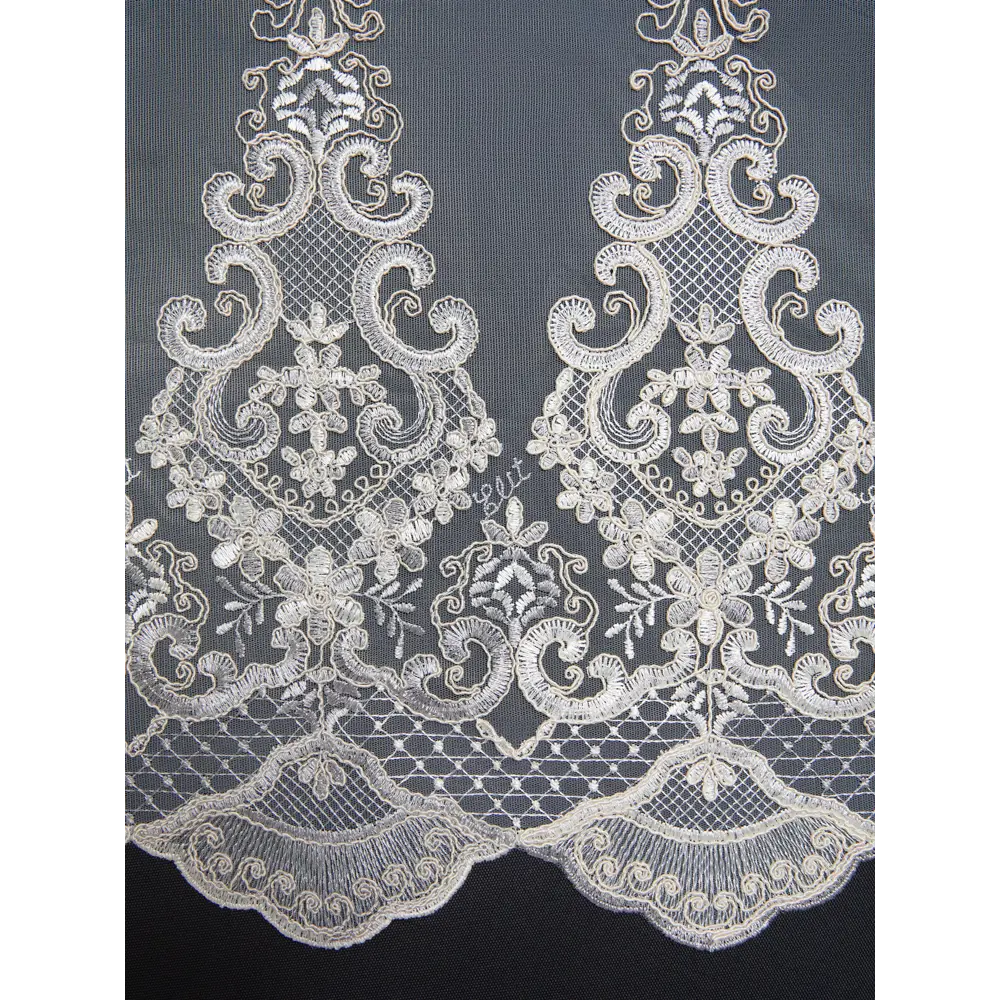 Тюль 1 м/п Корд сетка 280 см цвет бежево-серый ELIT HOME STLM-2122393 - Вид №5