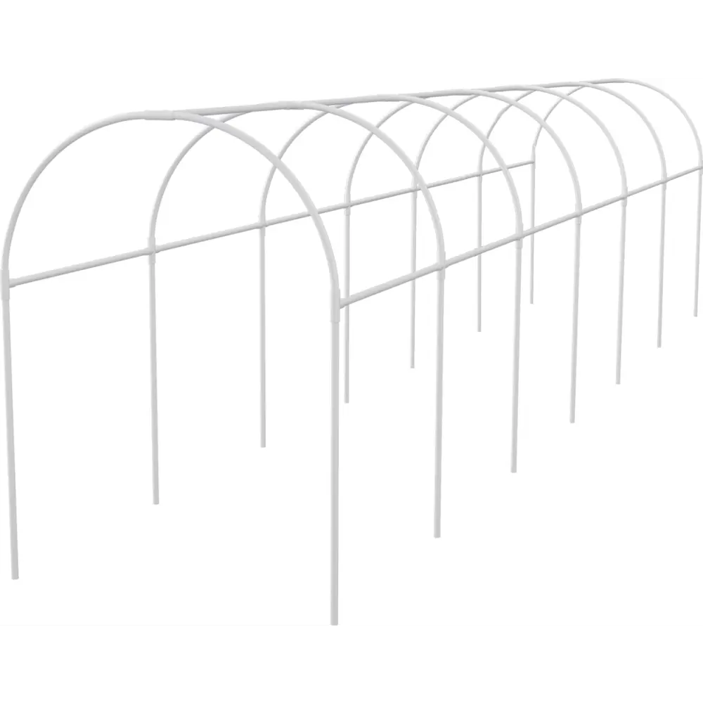 Каркас парника гофрокороб 1.1x3x1.2 м белый 83102496 STLM-2041820 GARDEN SHOW 