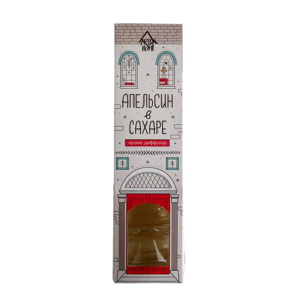 Ароматический диффузор «Апельсин в сахаре» 90 мл ARIDA HOME STLM-2027066 - Вид №3