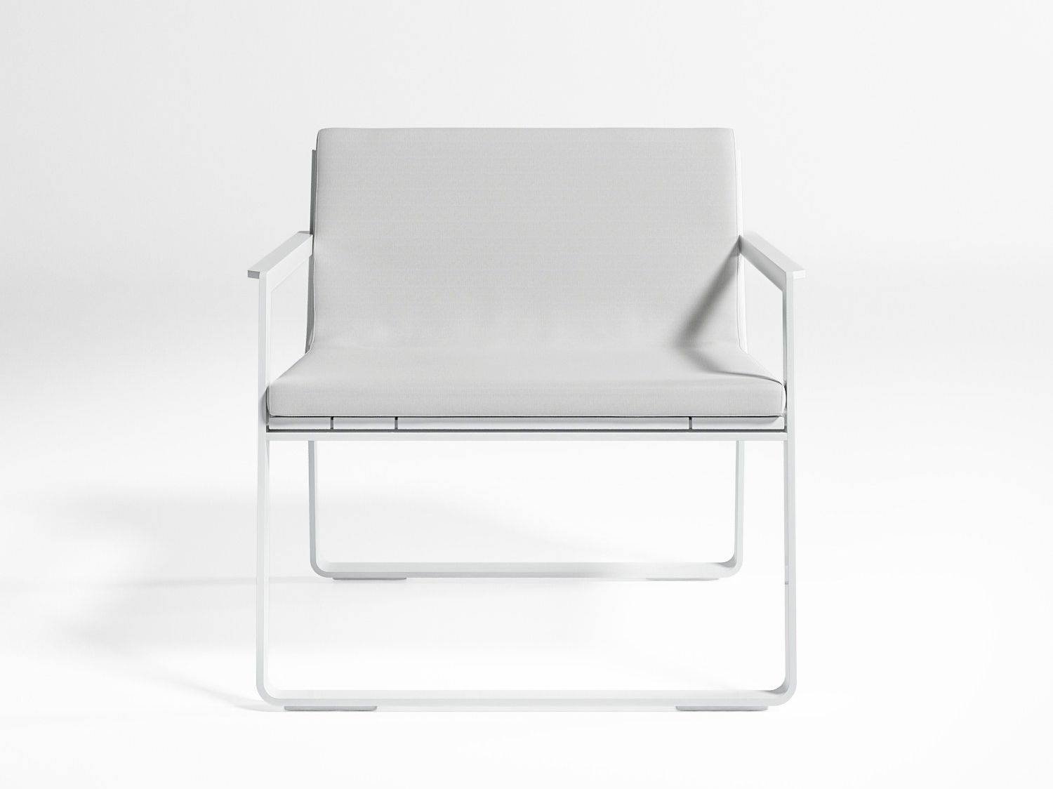 Термокрытый алюминиевый садовый стул с подлокотниками GANDIABLASCO ARCH-00128865 - Вид №1