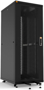CLD70626U6012BF1R1 Шкаф напольный cloudmax 19"26u600x1200, передняя дверь одностворчатая перфорированная,задняя дверь двустворчатая перфорированная, цвет черный Estap