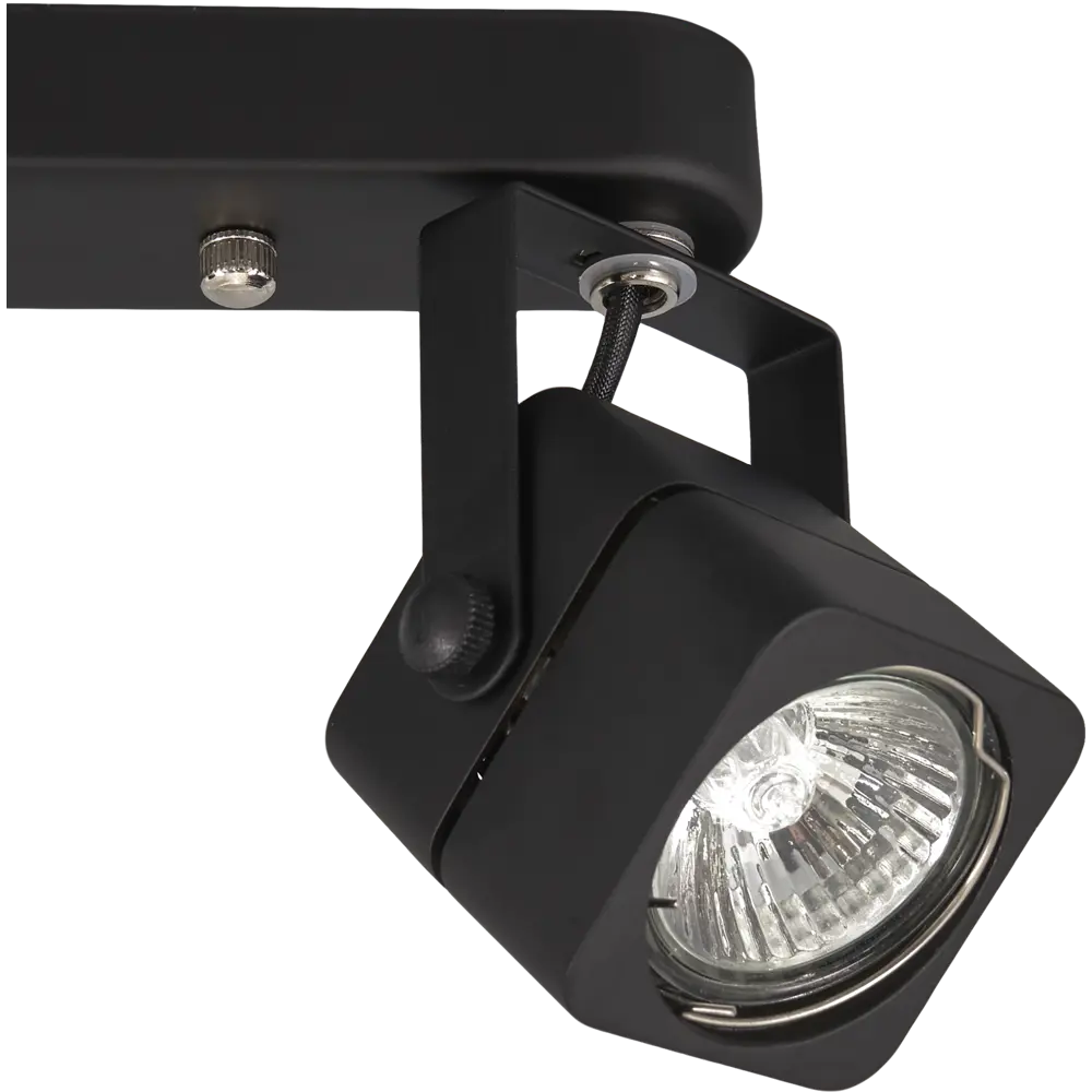 Спот поворотный Lene 2хGU10х50 Вт металл цвет чёрный Arte Lamp STLM-2175684 - Вид №5
