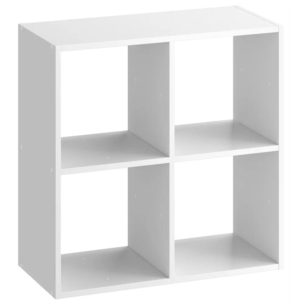 Стеллаж SPACEO KUB 2x2К, 70х70х31,7 см, цвет белый STLM-2040904 - Вид №1