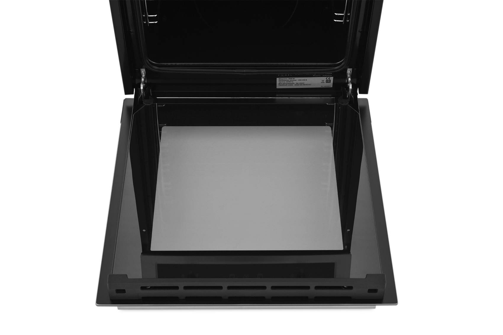 5370055 Электрический духовой шкаф ZUGEL ZOE452X серебристый STDN-0138175 - Вид №25