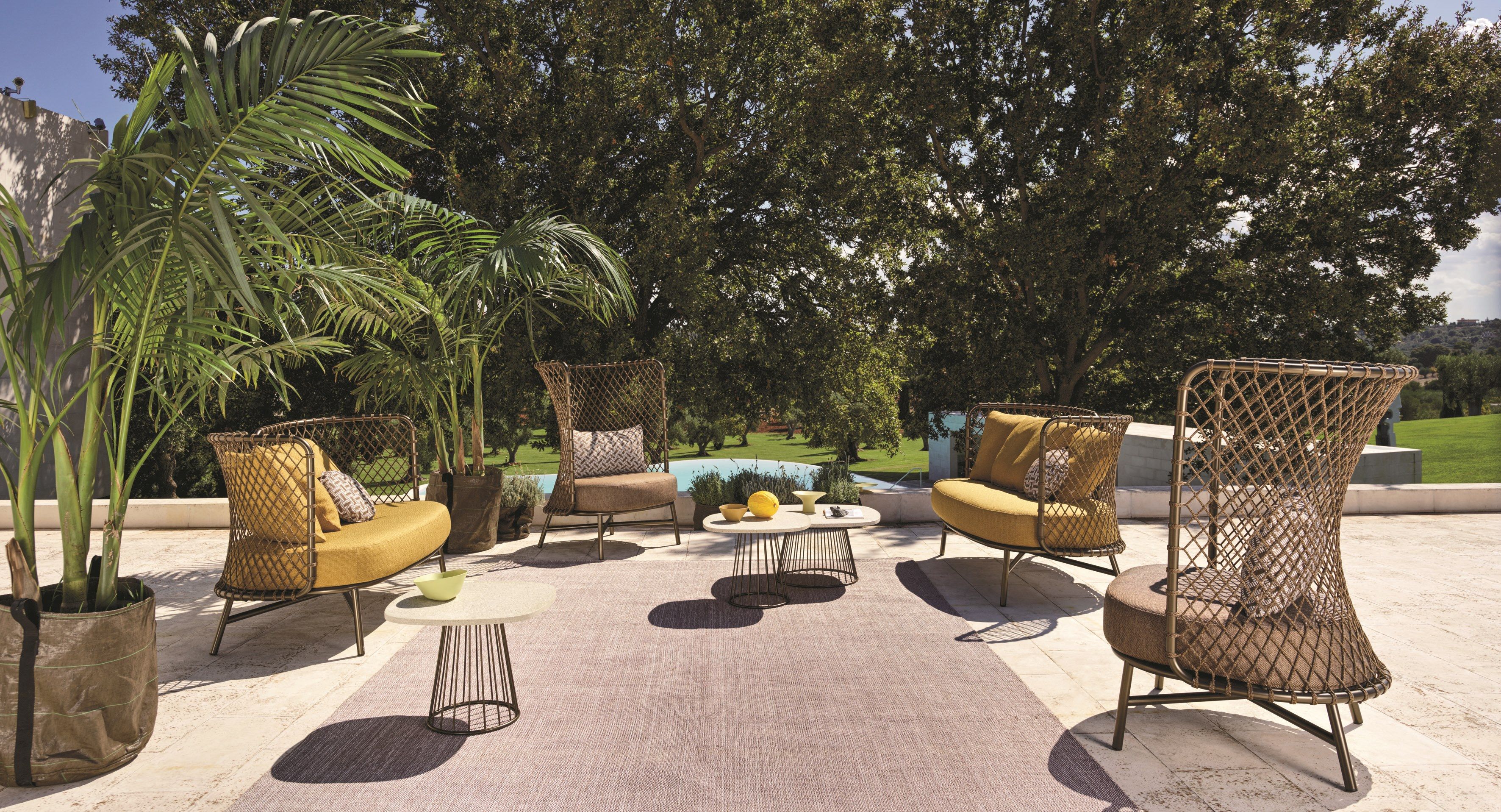 Плетеное кресло с полиэфирной веревкой Roberti Charme ARCH-00035102 - Вид №4