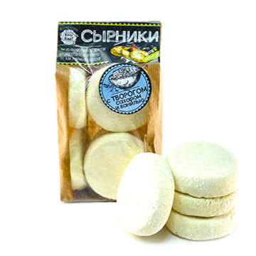 Сырники из фермерского творога Честная кухня Хочу Ещё 600 г Santreyd 23629