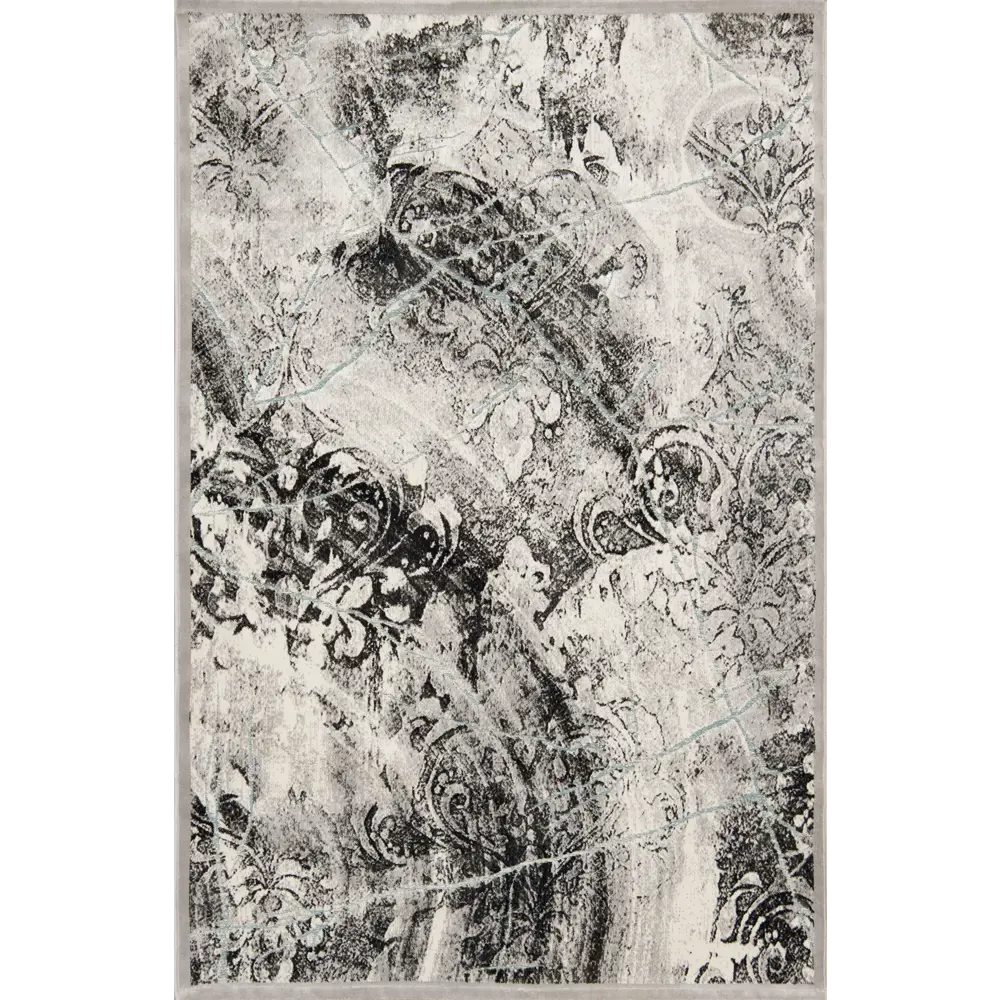 Ковер вискоза Рим 1028X 160х235 см цвет черный 83604324 STLM-2153118 CTIM 