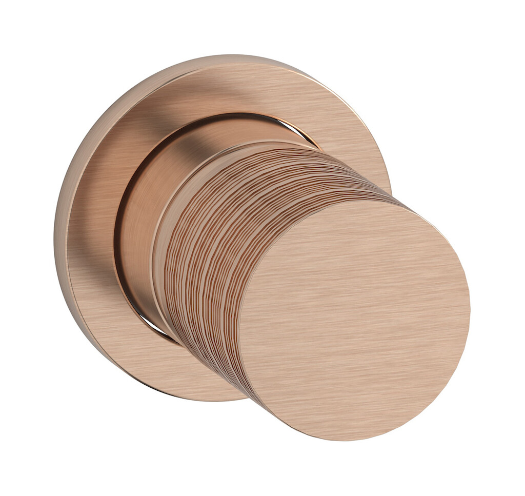 Внешние части встроенного смесителя на 1 потребителя WE ARE IB vn314cs Brushed Rose Gold Vinile