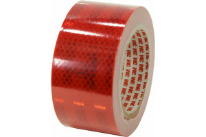 17426334 Световозвращающий материал алмазного типа серии 983-72, красный 53,5 мм х 10 м 4627184349563 3М