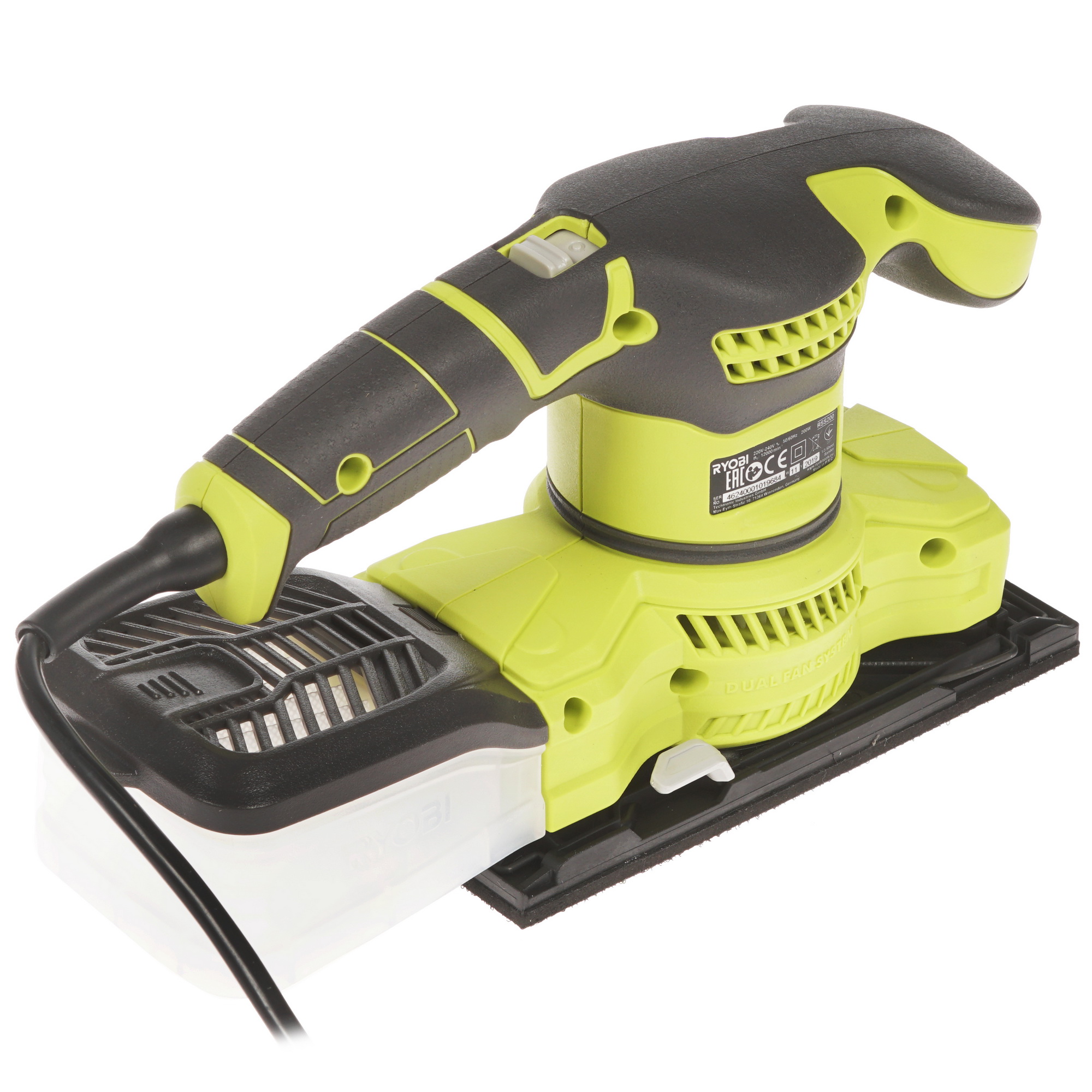 Виброшлифовальная машина Ryobi RSS200-G 8146221 STDN-0120572 - Вид №1
