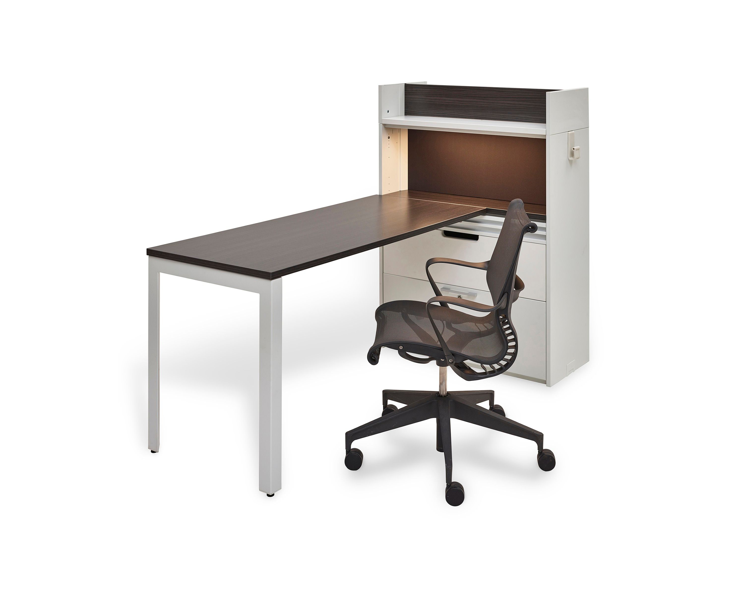 Эргономичный поворотный тканевый офисный стул с подлокотниками Herman Miller Setu ARCH-00086992 - Вид №24