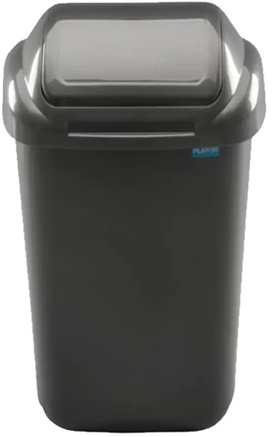 91070946 Мусорное ведро Plafor Standard 15 л цвет графит STLM-0468167