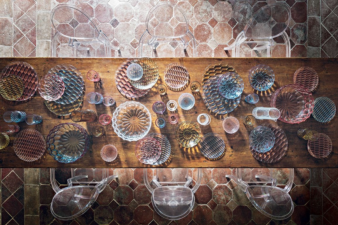 Набор плоских пластин из инженерного пластика Kartell Jellies Family ARCH-00088939 - Вид №3