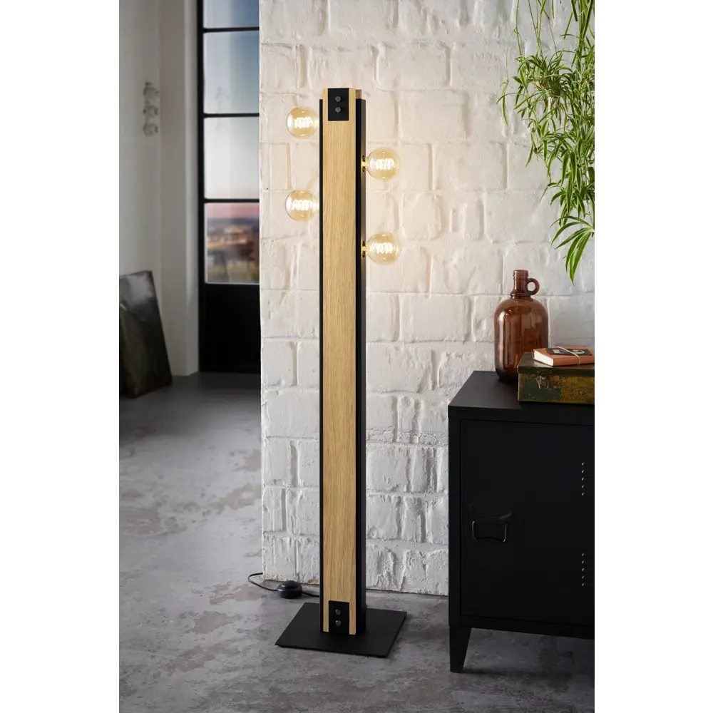 Торшер Eglo Layham 4x40 Вт h1275 мм, сталь, цвет черный STLM-2081737 - Вид №4