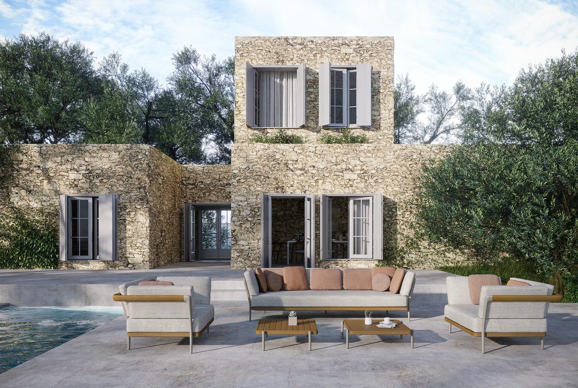 Concept 11 teak nero черный Manutti Flex MNST542 - Вид №16