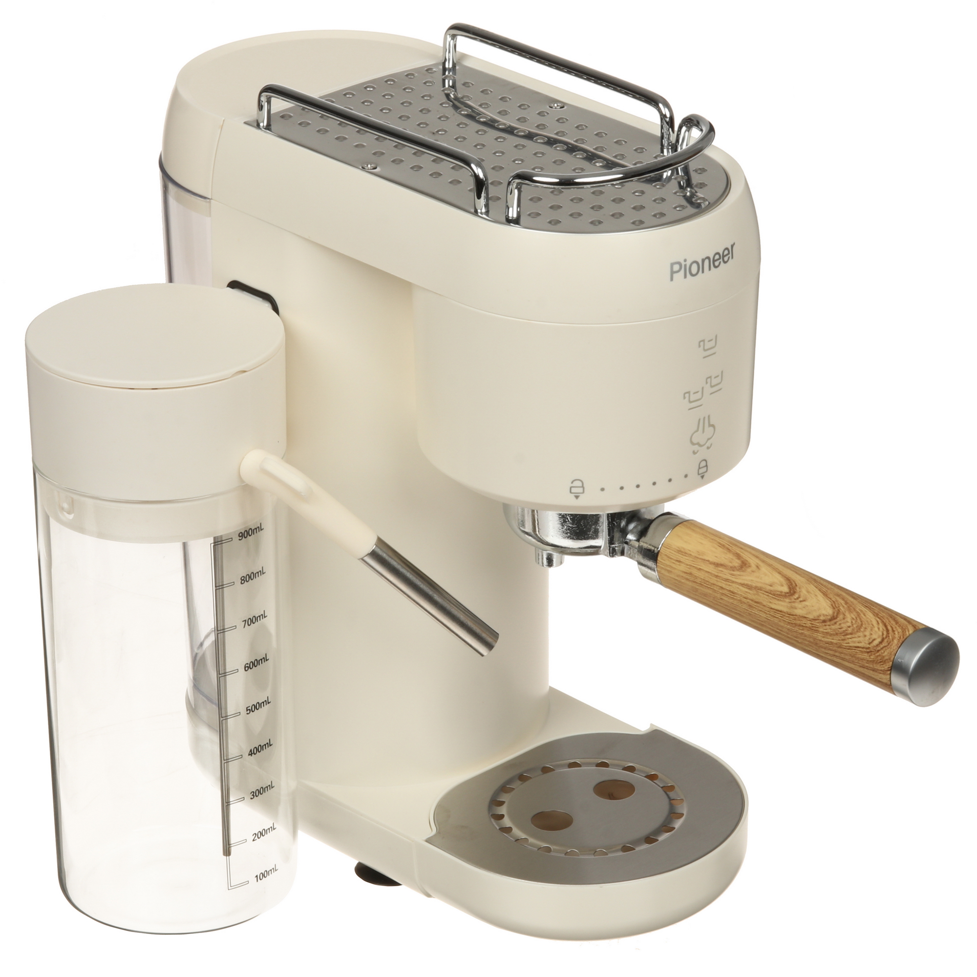 9062892 Кофеварка рожковая Pioneer CMA019 white белый STDN-0061988 - Вид №5