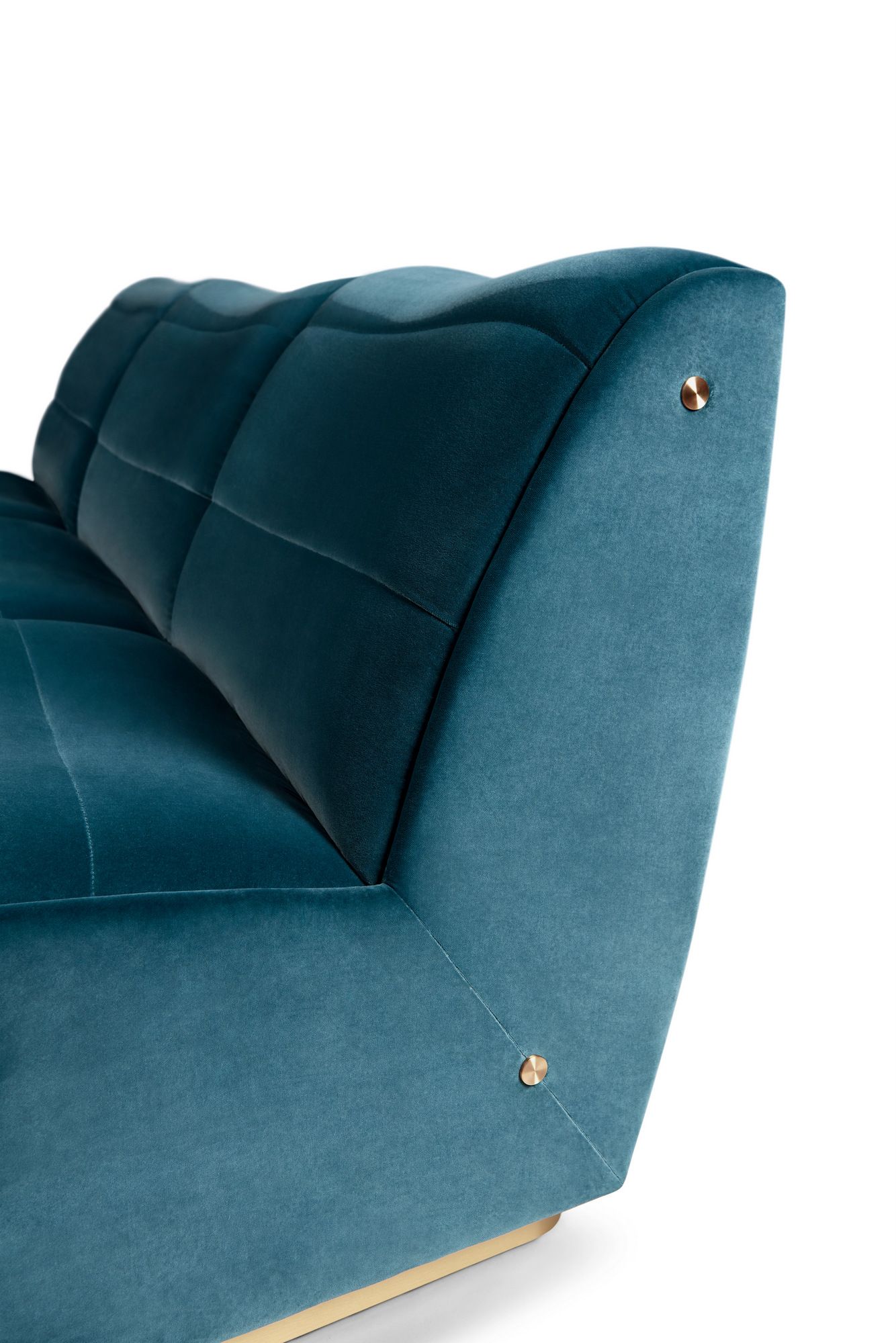 3-местный бархатный диван Munna NEWMAN ARCH-00035274 - Вид №3