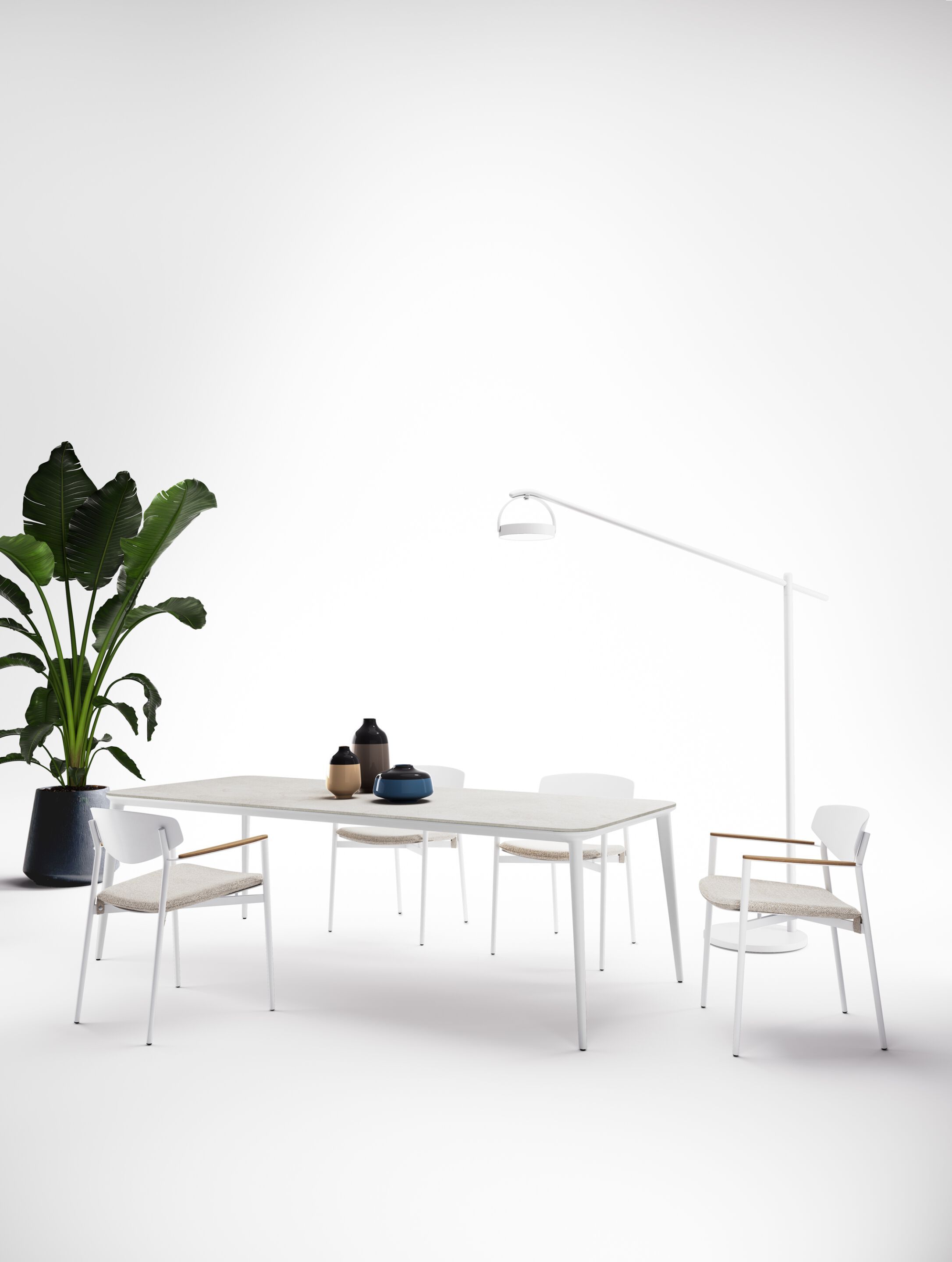 Алюминиевый штабелируемый садовый стул с подлокотниками Atmosphera оригами ARCH-00078253 - Вид №7