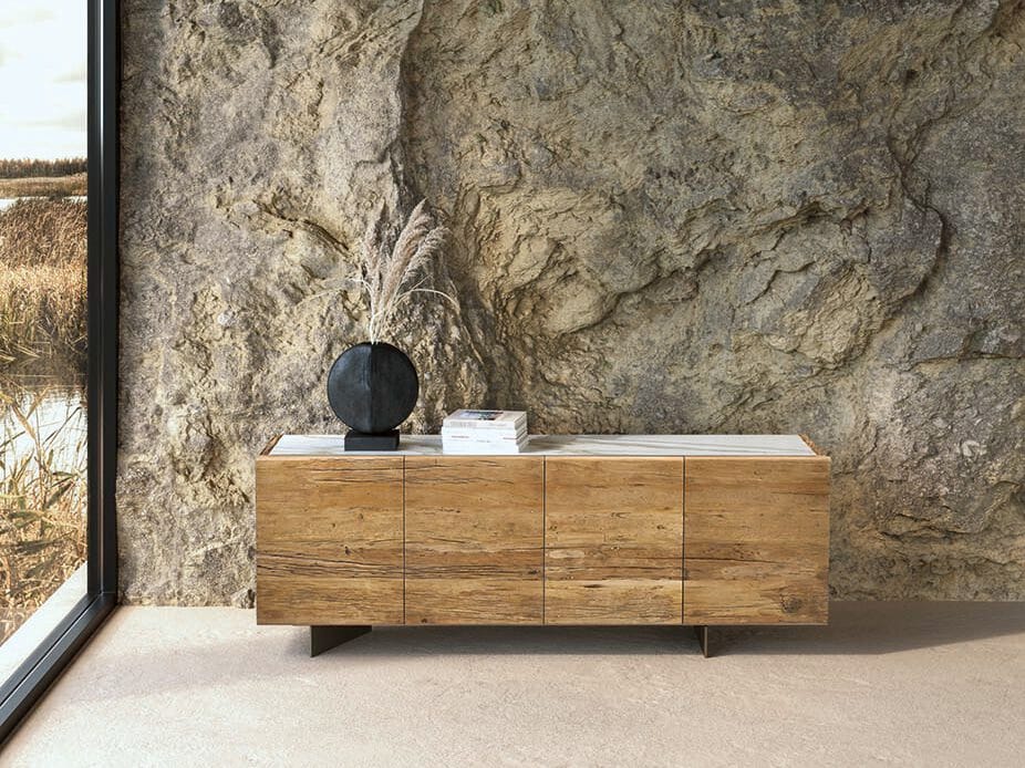 Деревянный шкаф с распашными дверями Naturedesign Origin ARCH-00122189 - Вид №1